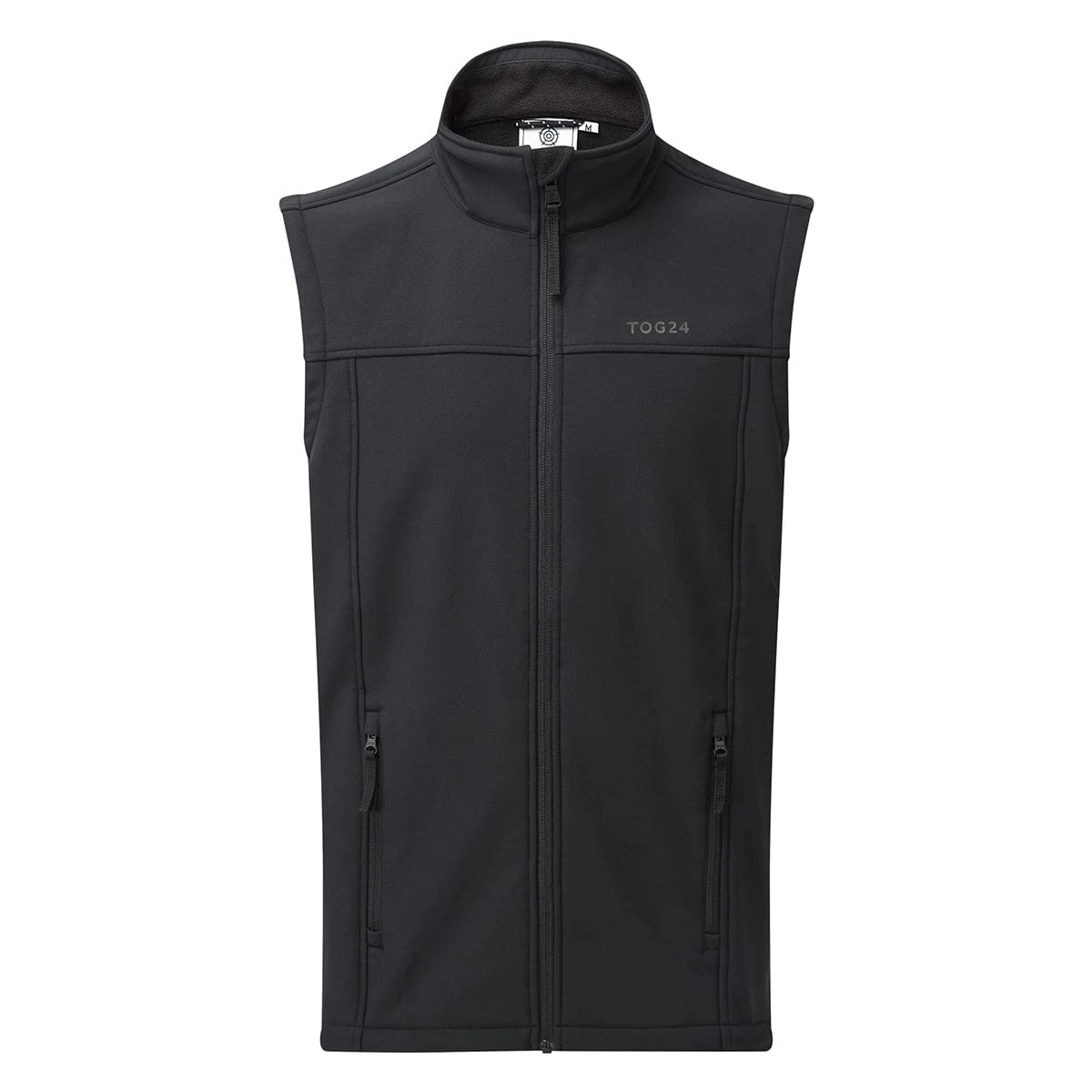 Feizor Mens Shower Resistant Softshell Gilet - Black 7 Feizor Mens Shower Resistant Softshell Gilet - Black - Image 5