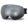 Megeve Cat 3 Lens Goggles - Matt Black/Silver