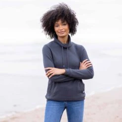 Abigail Womens Sweater - Washed Black