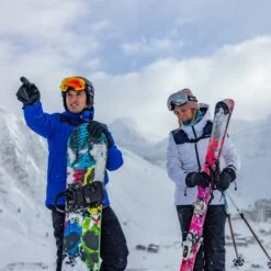 Anvil Womens Insulated Padded Ski Jacket - Optic White -Fashion General Store BS6A8649 63