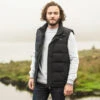 Barmston Mens Insulated Gilet - Black -Fashion General Store Barmstonmensgilet black