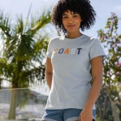 Cara Womens T-Shirt - Ice Blue