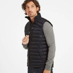 Drax Mens Down Gilet - Black