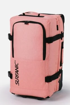 Surfanic Maxim 2.0 70L Roller Bag - Dusty Pink Marl -Fashion General Store MAXIM70 PNK 7