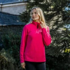 Revive Womens Fleece Jacket - Magenta Pink -Fashion General Store RevivewomensfleeceMagentaPink 1