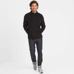 Shire Mens Fleece Jacket - Black -Fashion General Store SHIRJ001 1