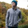 Sedman Mens Knitlook Fleece Jacket - Dark Grey Marl -Fashion General Store SedmanmensfleeceGreyMarl