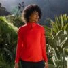 Shire Womens Fleece Zipneck - Dark Coral -Fashion General Store Shirewomensfleece DarkCoral