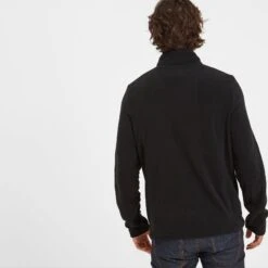 Treeton Mens Fleece Jacket - Black -Fashion General Store TREEJ001 2