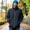 Truro Mens Hooded Softshell Jacket - Black -Fashion General Store Truromenssoftshellblack 1