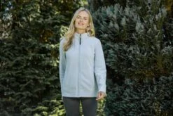Shire Womens Fleece Zipneck - Ice Blue -Fashion General Store WAW23bluefleece shire 5188
