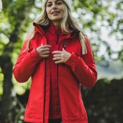 Beverley Womens 3-in-1 Waterproof Jacket - Dark Coral 21 Beverley Womens 3-in-1 Waterproof Jacket - Dark Coral -Fashion General Store WBeverleyCoralecom 3954