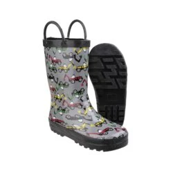 Cotswold Puddle Kids Waterproof Pull On Boots - Digger -Fashion General Store gbt 18562 32033 f c 1