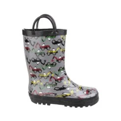 Cotswold Puddle Kids Waterproof Pull On Boots - Digger -Fashion General Store gbt 18562 32033 f i 1