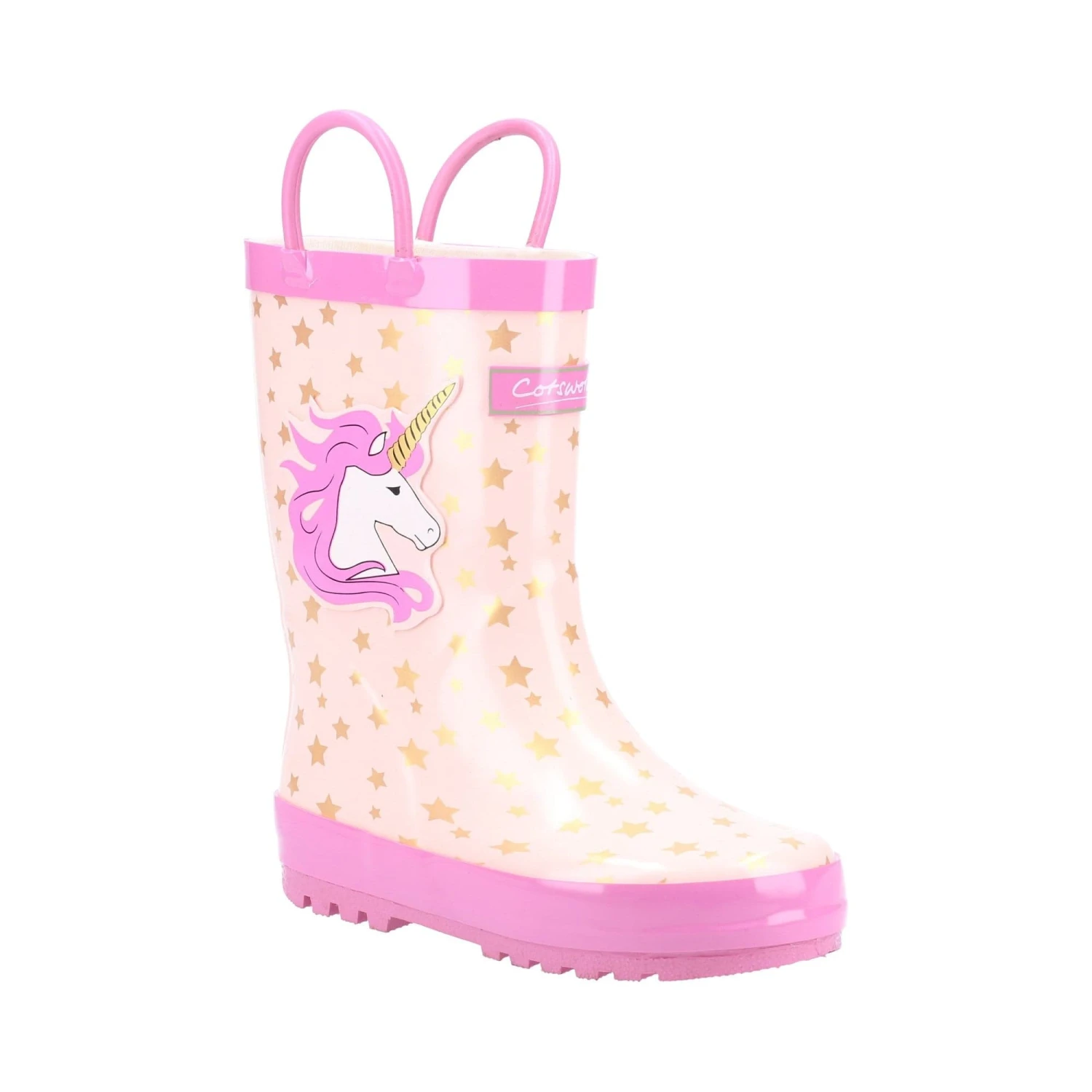 Cotswold Puddle Kids Waterproof Pull On Boots - Unicorn 3 Cotswold Puddle Kids Waterproof Pull On Boots - Unicorn