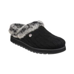 Skechers Keepsakes Ice Angel Mule Womens Slippers - Black