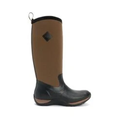 Muck Boots Arctic Adventure Womens Pull On Wellington Boot - Black/Tan -Fashion General Store gbt 21736 38126 f i 4