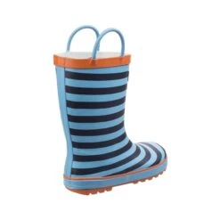 Cotswold Captain Stripy Kids Wellies - Blue -Fashion General Store gbt 22447 42276 f b 1