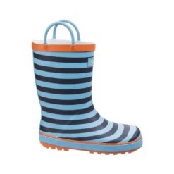 Cotswold Captain Stripy Kids Wellies - Blue -Fashion General Store gbt 22447 42276 f i 1