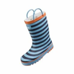 Cotswold Captain Stripy Kids Wellies - Blue -Fashion General Store gbt 22447 42276 f k 1