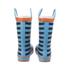 Cotswold Captain Stripy Kids Wellies - Blue -Fashion General Store gbt 22447 42276 f l 1