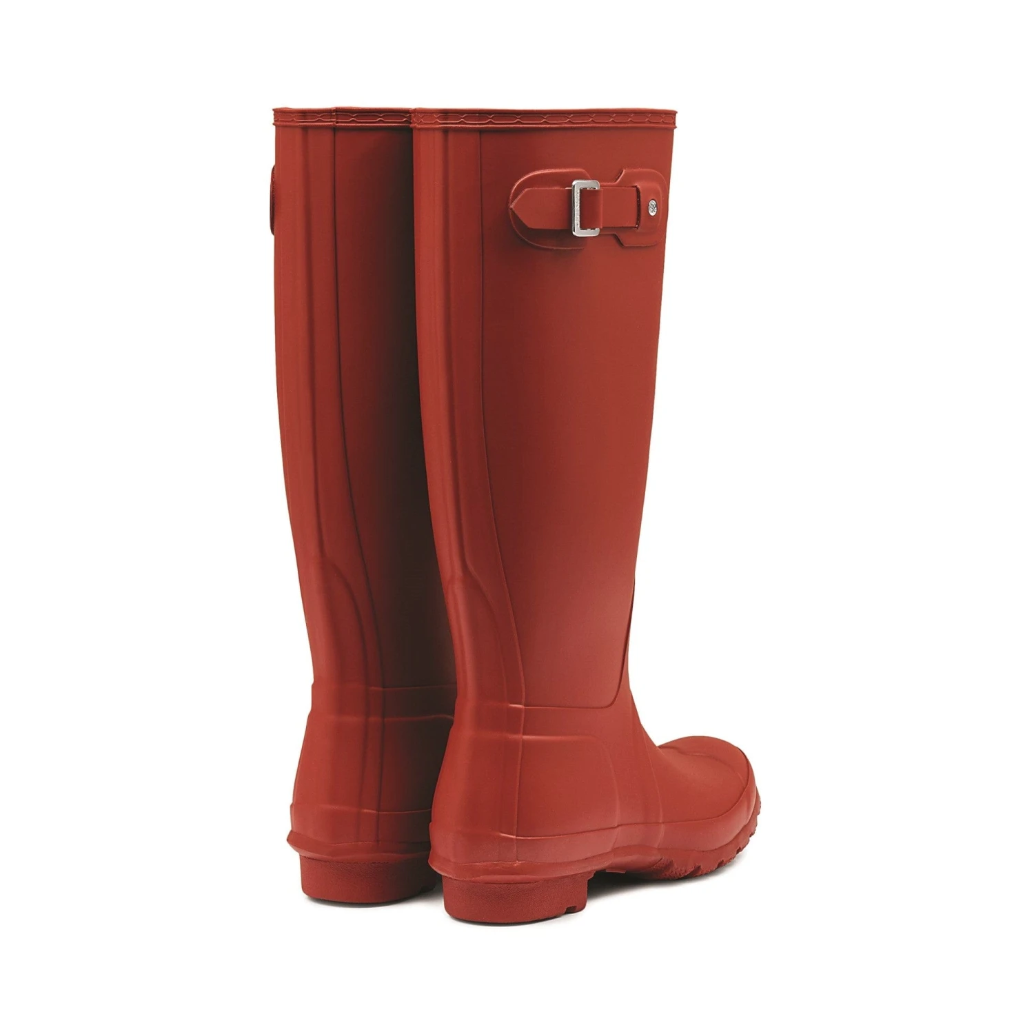 Hunter Original Tall Womens Wellington Boots - Military Red 4 Hunter Original Tall Womens Wellington Boots - Military Red - Image 2