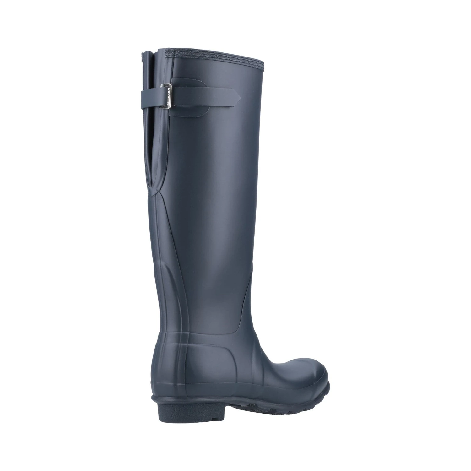 Hunter Original Tall Back Adjustable Womens Wellington Boots - Navy 4 Hunter Original Tall Back Adjustable Womens Wellington Boots - Navy - Image 2