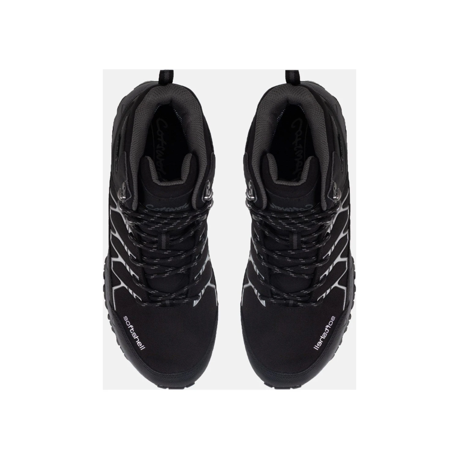 Cotswold Abbeydale Mens Mid Hiker - Black/Grey 6 Cotswold Abbeydale Mens Mid Hiker - Black/Grey - Image 4