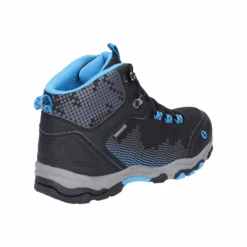 Cotswold Ducklington Kids Hiking Waterproof Boots - Black/Blue -Fashion General Store gbt 25153 49059 jdg fb 1