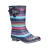 Cotswold Paxford Womens Elasticated Mid Calf Wellington Boots - Stripe Multicoloured 2 Cotswold Paxford Womens Elasticated Mid Calf Wellington Boots - Stripe Multicoloured -Fashion General Store gbt 25158 47254 f a 1