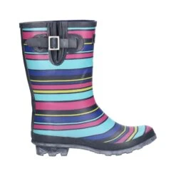 Cotswold Paxford Womens Elasticated Mid Calf Wellington Boots - Stripe Multicoloured 11 Cotswold Paxford Womens Elasticated Mid Calf Wellington Boots - Stripe Multicoloured -Fashion General Store gbt 25158 47254 f i 1