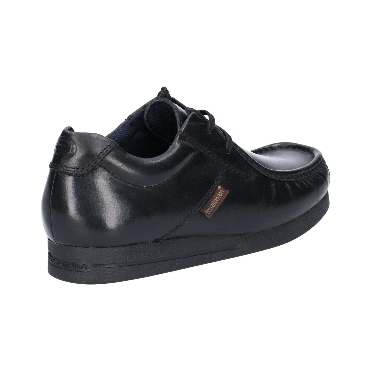 Base London Event Waxy Mens Shoe - Black 4 Base London Event Waxy Mens Shoe - Black - Image 2