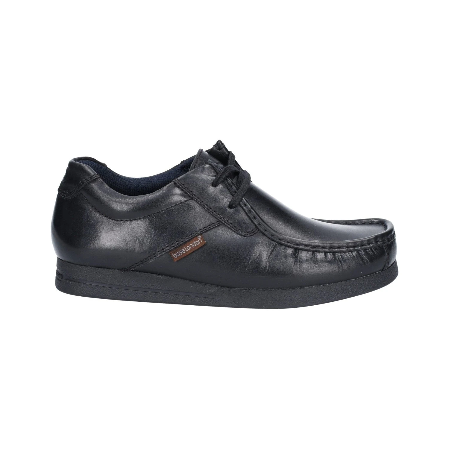 Base London Event Waxy Mens Shoe - Black 6 Base London Event Waxy Mens Shoe - Black - Image 4