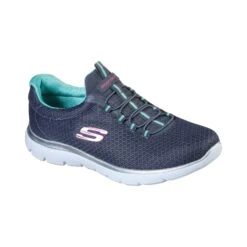 Skechers Summits Womens Sports Shoes - Charcoal/Green
