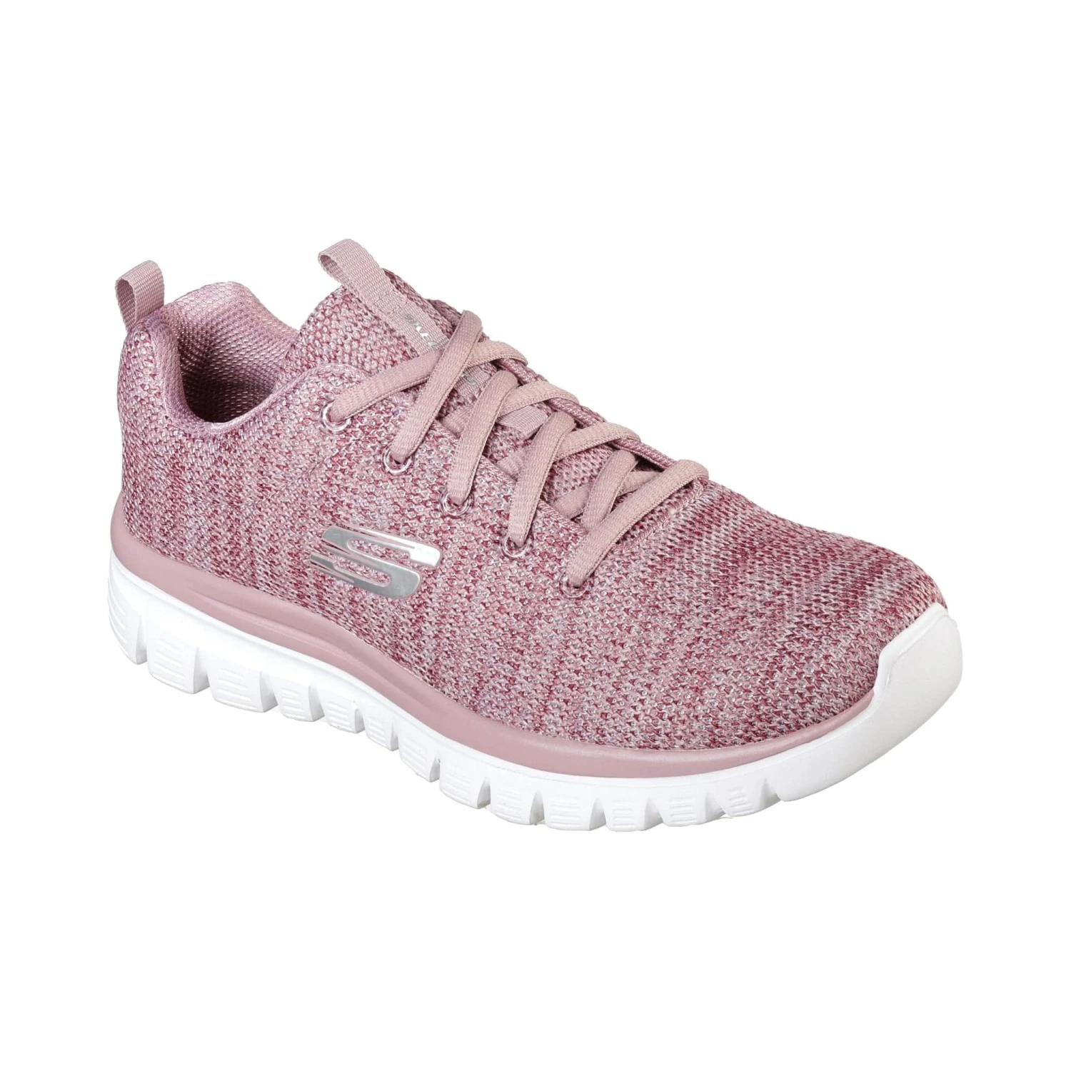 Skechers Graceful Twisted Fortune Womens Shoes - Mauve 3 Skechers Graceful Twisted Fortune Womens Shoes - Mauve