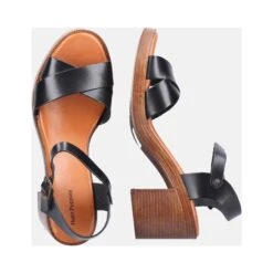 Hush Puppies Georgia Womens Sandal - Black -Fashion General Store gbt 29301 54541 zal fb 1