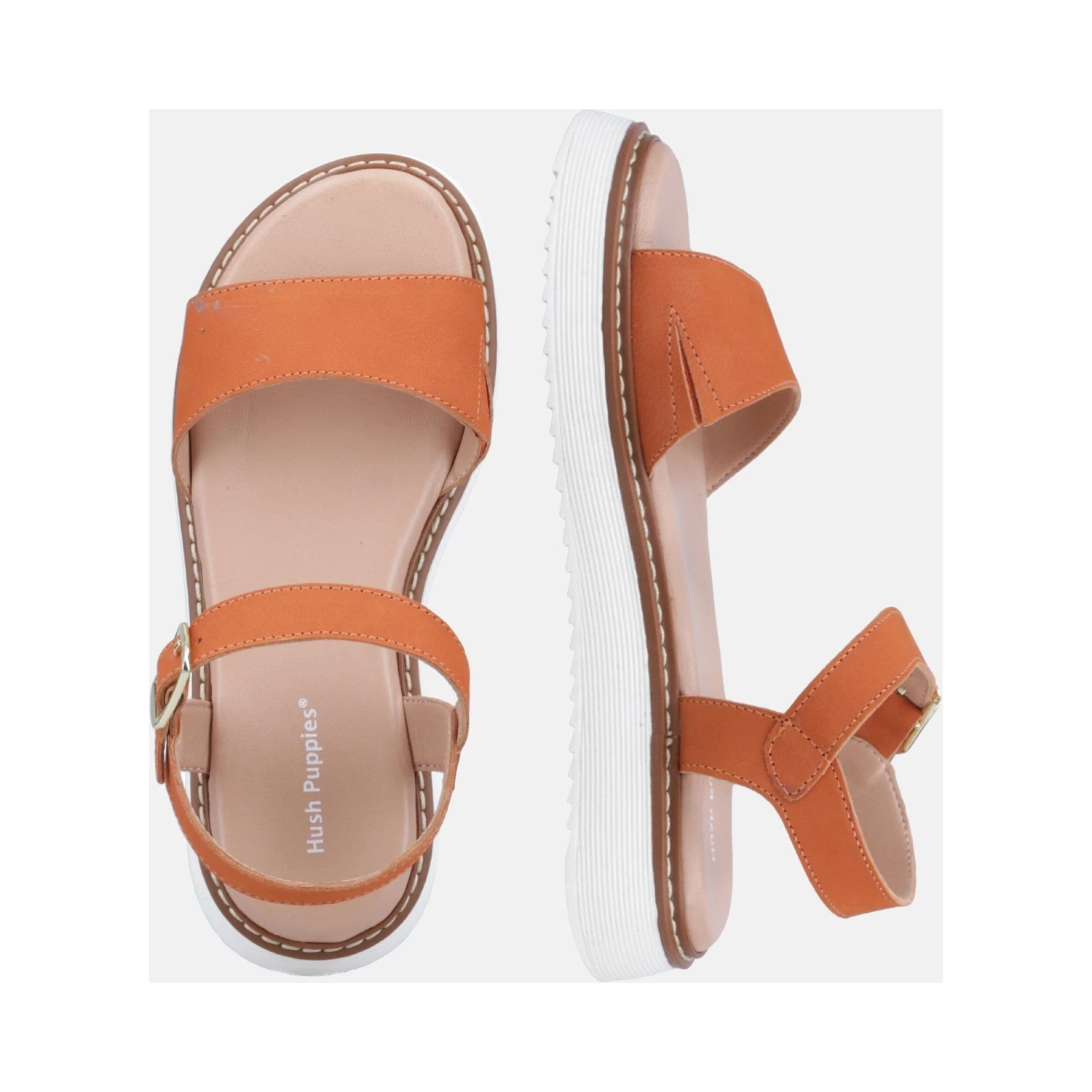 Hush Puppies Cassie Womens Sandal - Coral 7 Hush Puppies Cassie Womens Sandal - Coral - Image 5