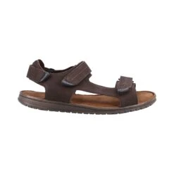 Hush Puppies Neville Quarter Strap Mens Sandal - Brown -Fashion General Store gbt 34064 62859 f i 1