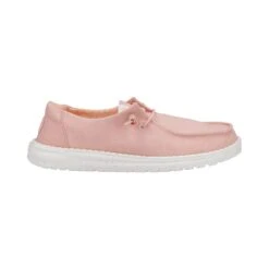 HEYDUDE Wendy Womens Canvas Shoe - Pink -Fashion General Store gbt 36118 66693 f i 1