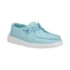 HEYDUDE Wendy Womens Canvas Shoe - Turquoise -Fashion General Store gbt 36118 66694 f a 1