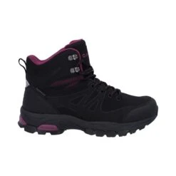 Hi-Tec Jackdaw Mid Womens Waterproof Boots - Black/Burgundy 9 Hi-Tec Jackdaw Mid Womens Waterproof Boots - Black/Burgundy -Fashion General Store gbt 36478 67402 f i 1