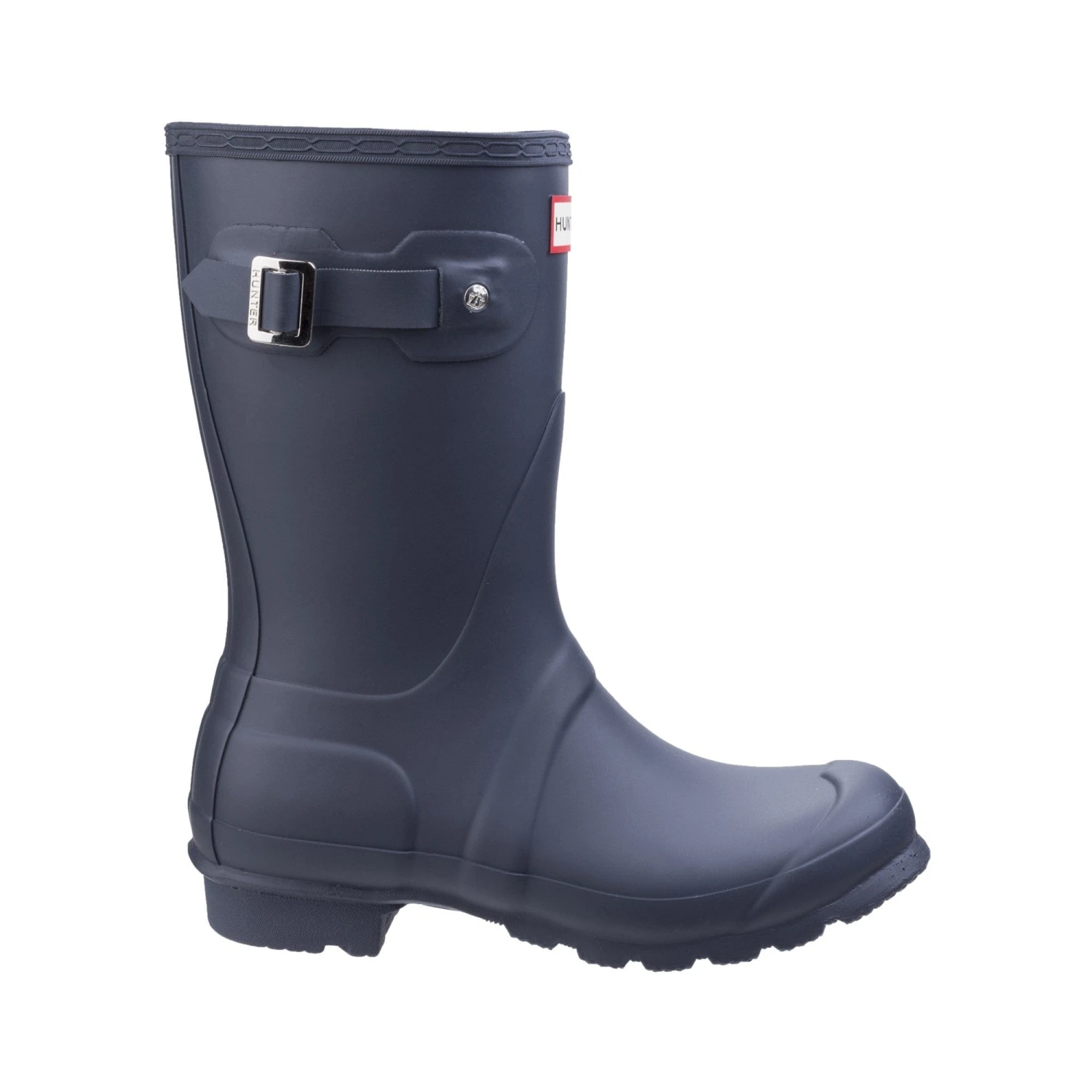 Hunter Original Short Womens Wellington Boots - Navy 6 Hunter Original Short Womens Wellington Boots - Navy - Image 4